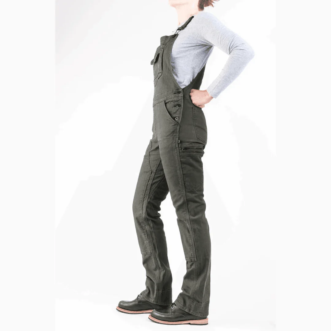 Classic Workwear Overalls Women's Stretch Dungarees - Image 11