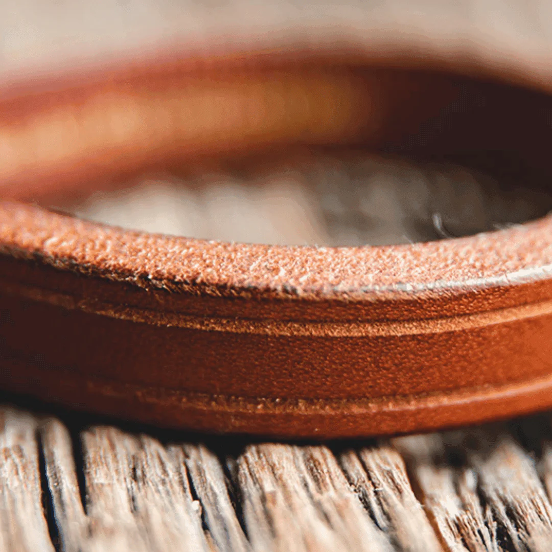 Leather Cuff Bracelet - Image 6