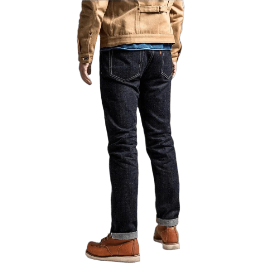 Slim Red Tornado Denim Jeans - Image 8