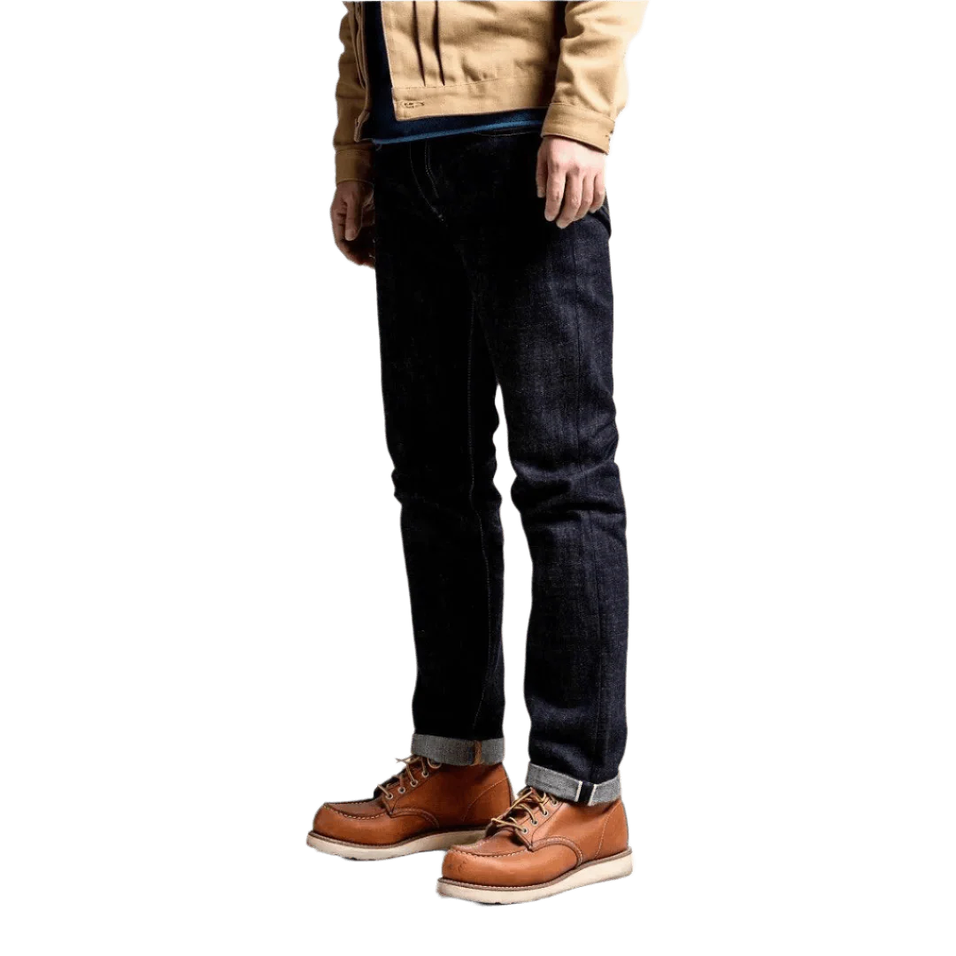 Slim Red Tornado Denim Jeans - Image 9