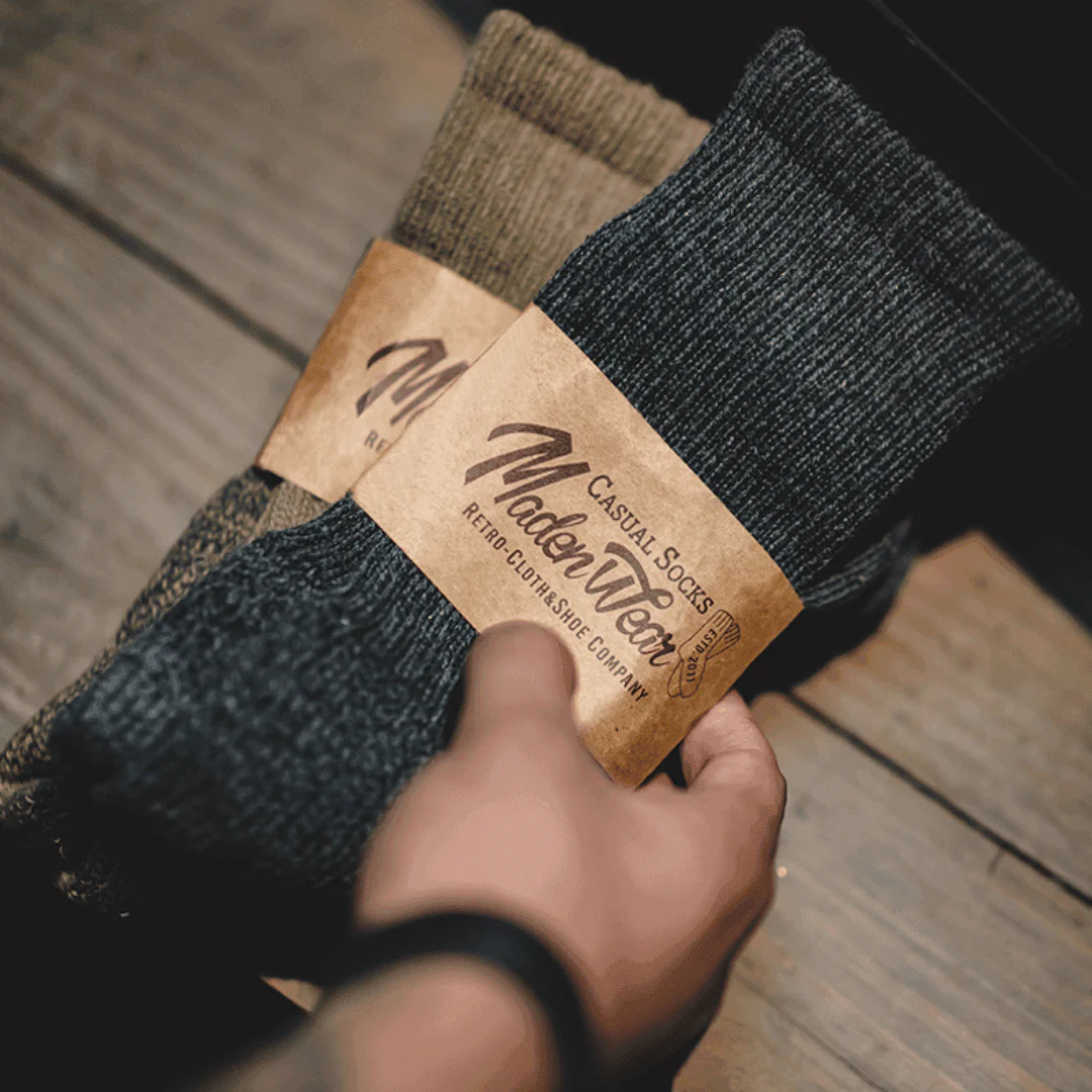 Wool Retro Desert Socks - Image 11